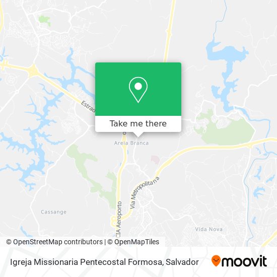 Igreja Missionaria Pentecostal Formosa map
