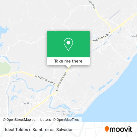 Ideal Toldos e Sombreiros map