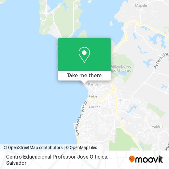Centro Educacional Professor Jose Oiticica map