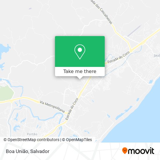 Boa União map