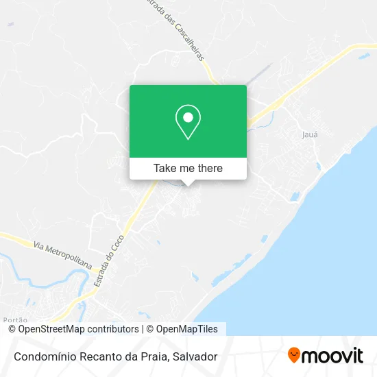 Condomínio Recanto da Praia map