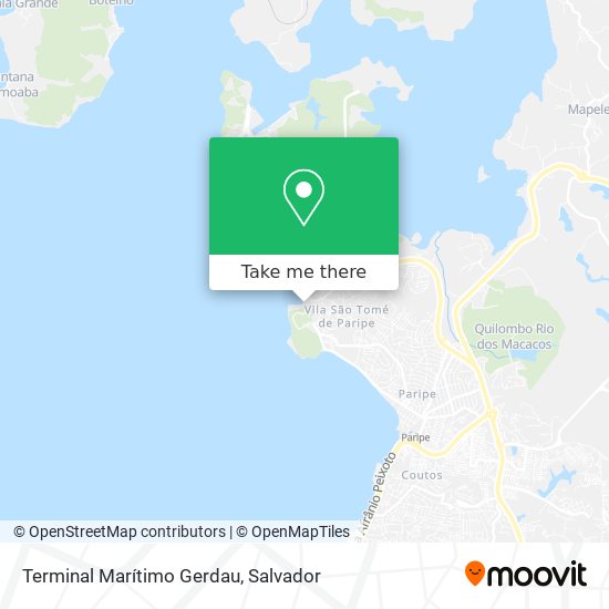 Terminal Marítimo Gerdau map