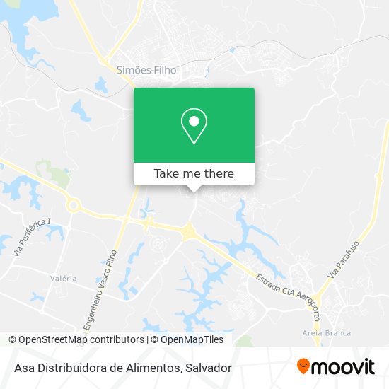 Asa Distribuidora de Alimentos map