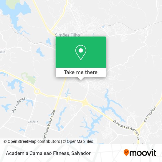 Academia Camaleao Fitness map