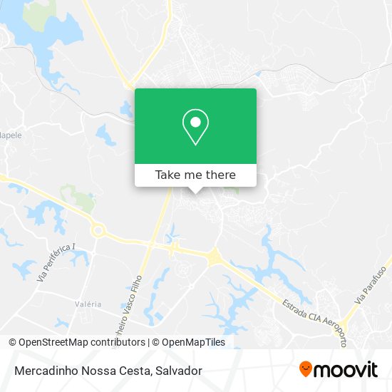 Mercadinho Nossa Cesta map