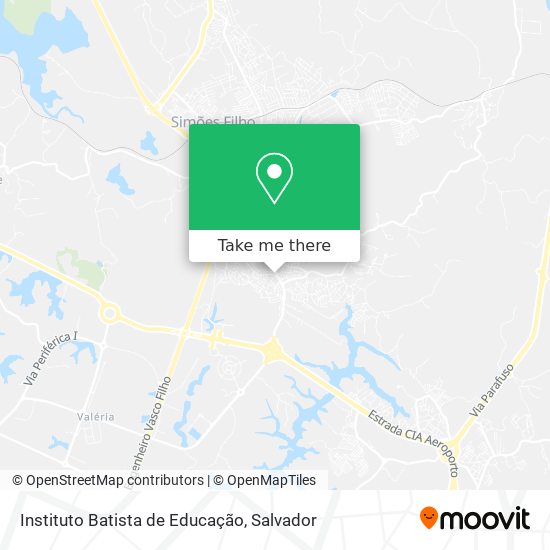 Instituto Batista de Educação map