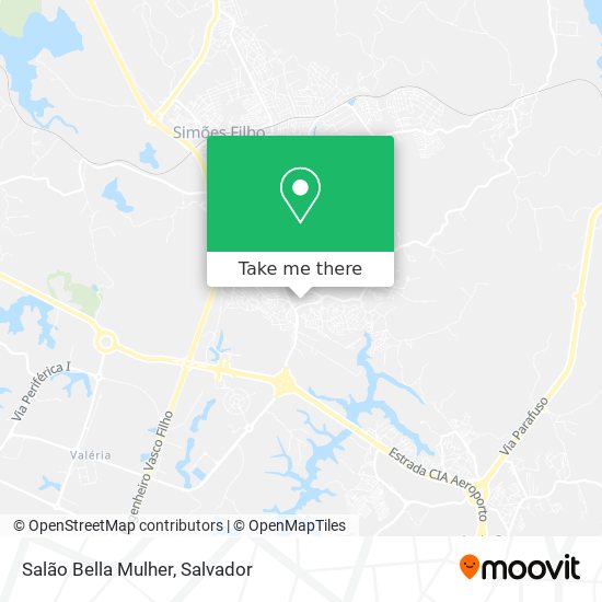 Salão Bella Mulher map