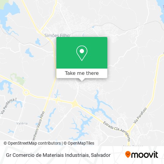 Gr Comercio de Materiais Industriais map