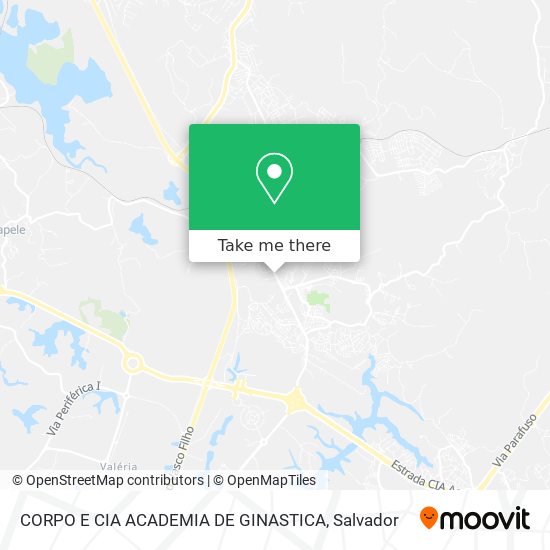 CORPO E CIA ACADEMIA DE GINASTICA map
