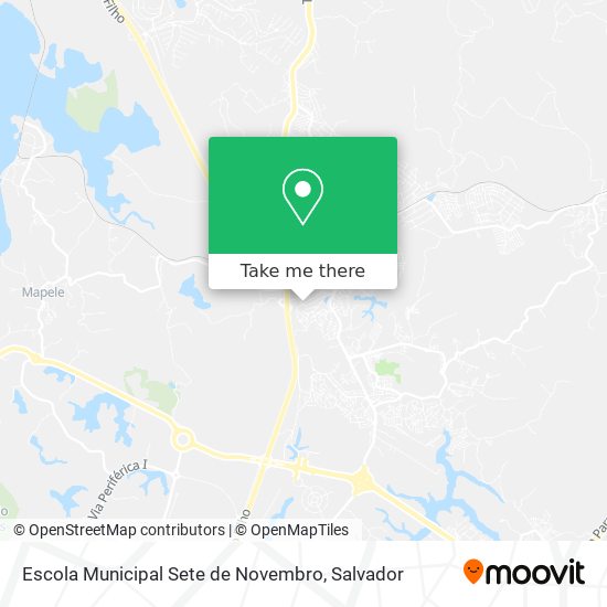 Escola Municipal Sete de Novembro map