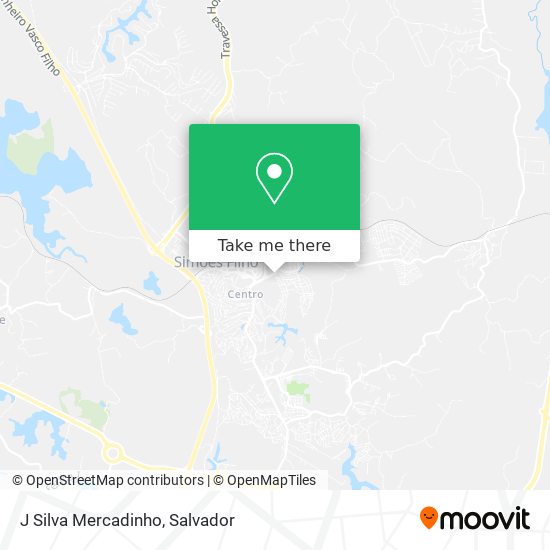 Mapa J Silva Mercadinho