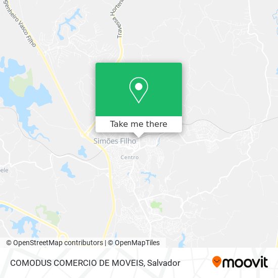 COMODUS COMERCIO DE MOVEIS map