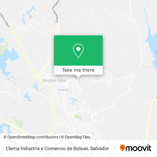 Clema Industria e Comercio de Bolsas map