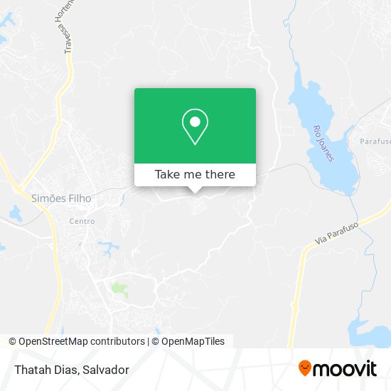 Thatah Dias map