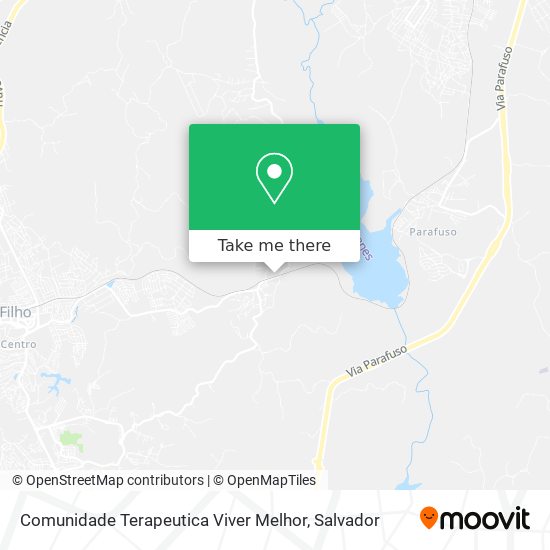 Comunidade Terapeutica Viver Melhor map