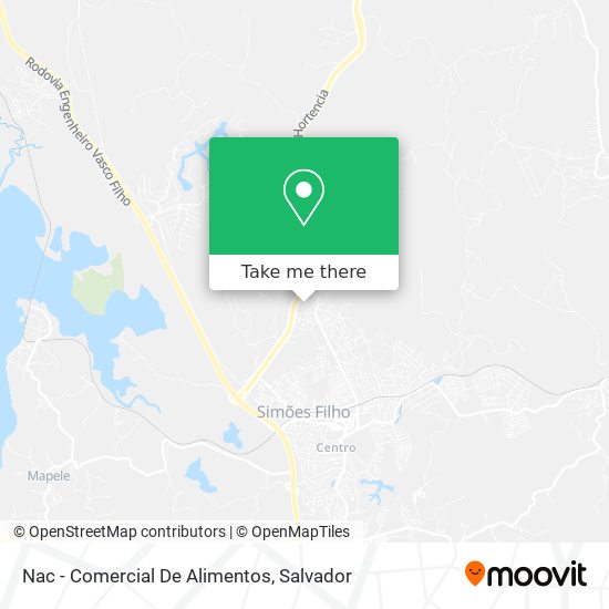 Nac - Comercial De Alimentos map