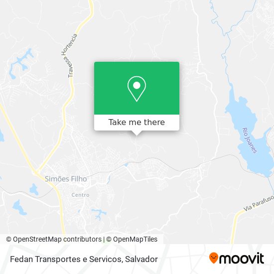 Fedan Transportes e Servicos map