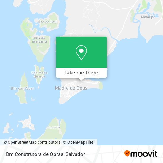 Dm Construtora de Obras map