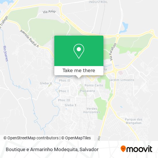Boutique e Armarinho Modequita map