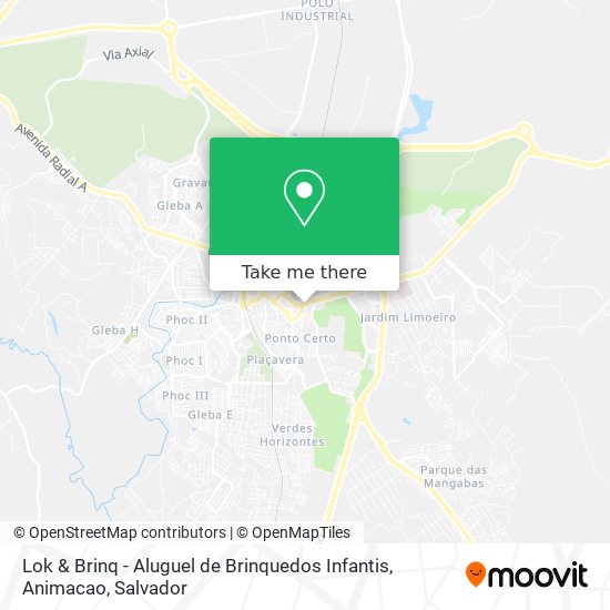 Lok & Brinq - Aluguel de Brinquedos Infantis, Animacao map