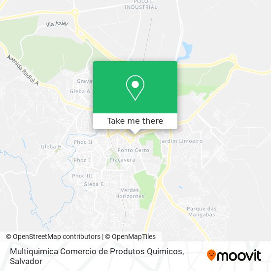 Multiquimica Comercio de Produtos Quimicos map