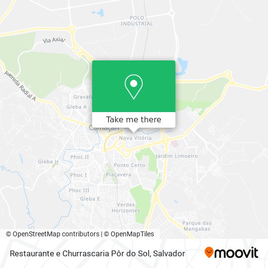 Restaurante e Churrascaria Pôr do Sol map