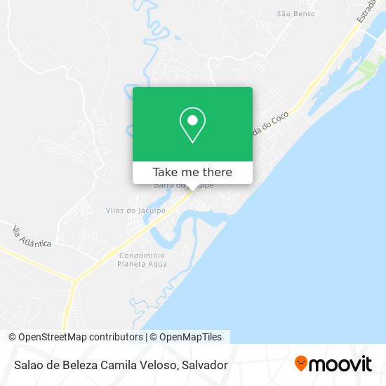Salao de Beleza Camila Veloso map