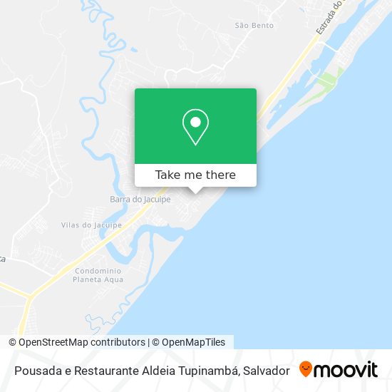Pousada e Restaurante Aldeia Tupinambá map