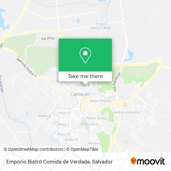 Empório Bistrô Comida de Verdade map