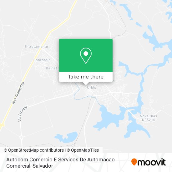Autocom Comercio E Servicos De Automacao Comercial map