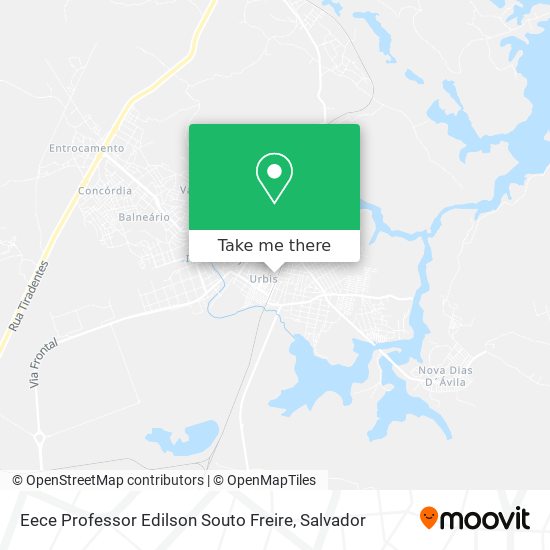 Eece Professor Edilson Souto Freire map