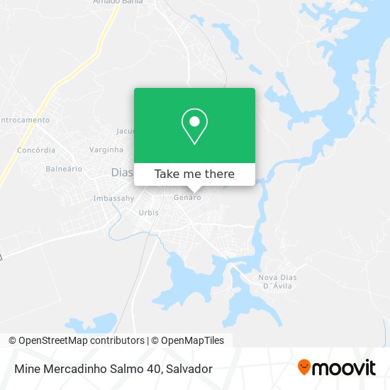 Mine Mercadinho Salmo 40 map