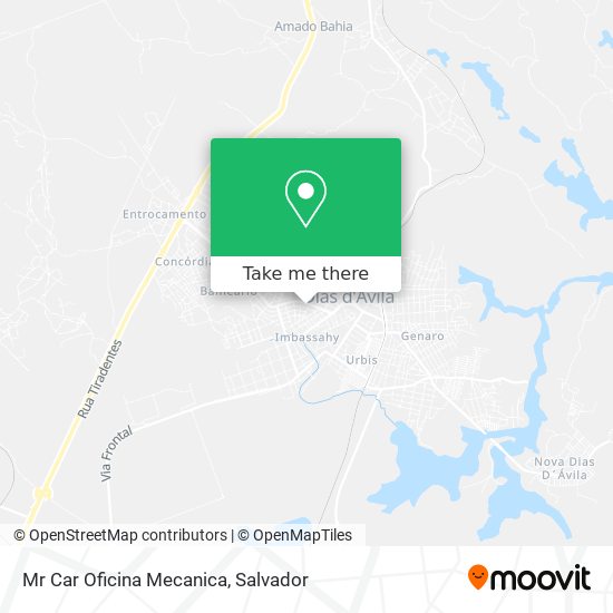Mr Car Oficina Mecanica map