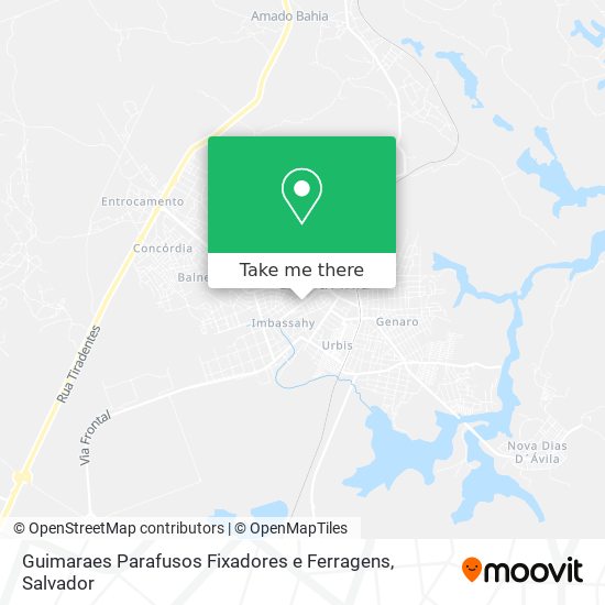 Guimaraes Parafusos Fixadores e Ferragens map