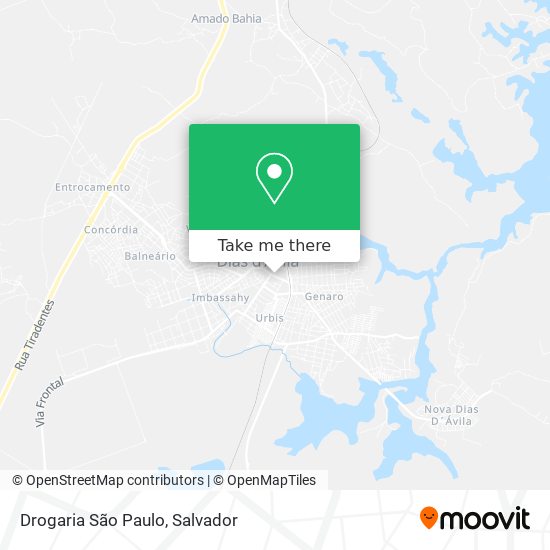 Drogaria São Paulo map