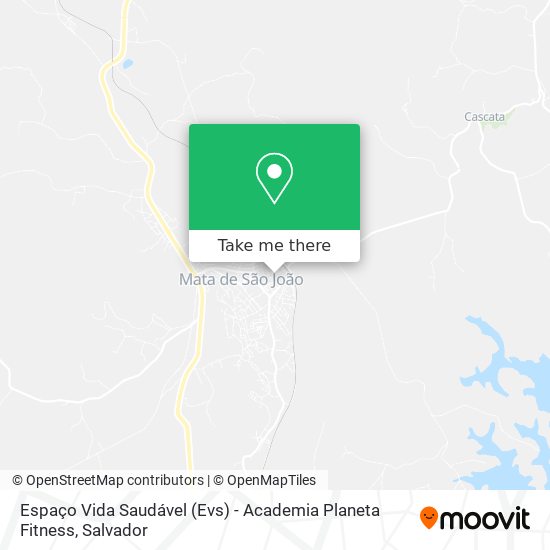 Espaço Vida Saudável (Evs) - Academia Planeta Fitness map