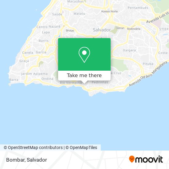 Mapa Bombar