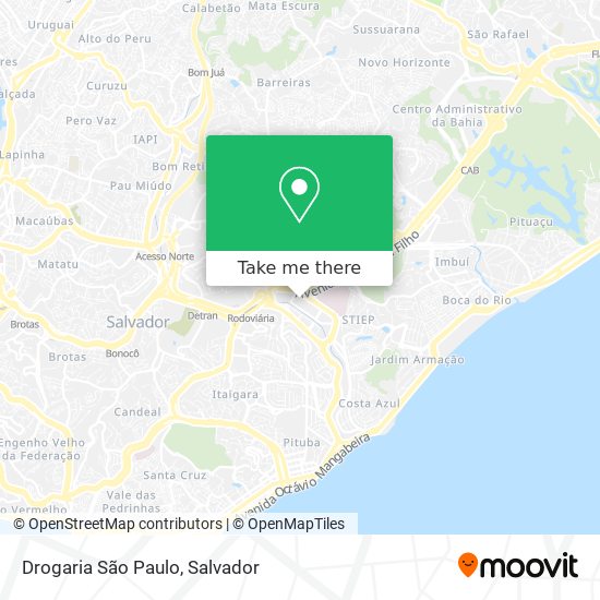 Drogaria São Paulo map