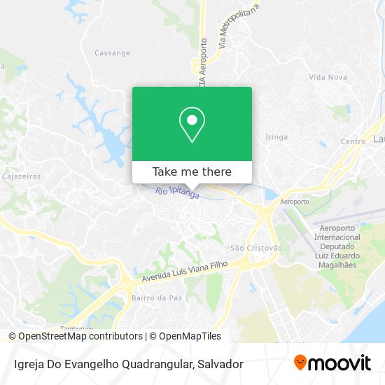 Igreja Do Evangelho Quadrangular map