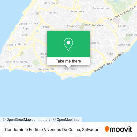 Condomínio Edifício Vivendas Da Colina map