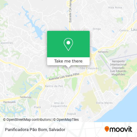 Panificadora Pão Bom map