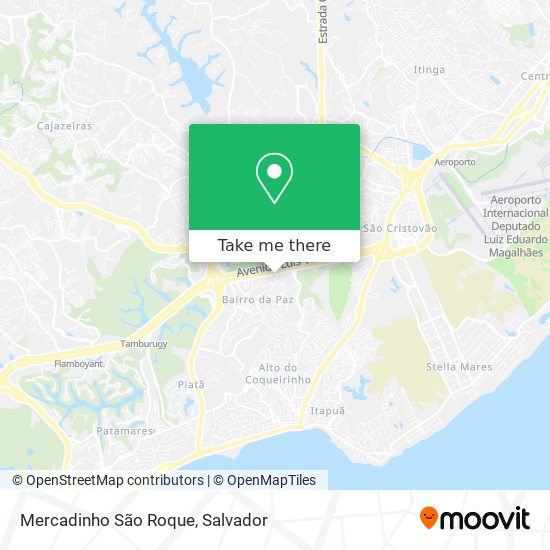 Mercadinho São Roque map