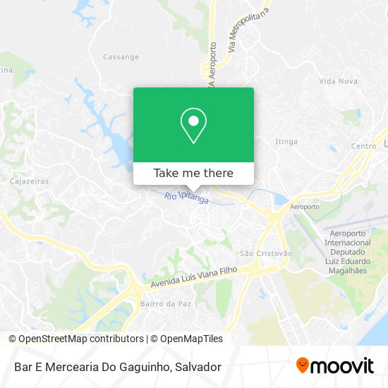 Bar E Mercearia Do Gaguinho map