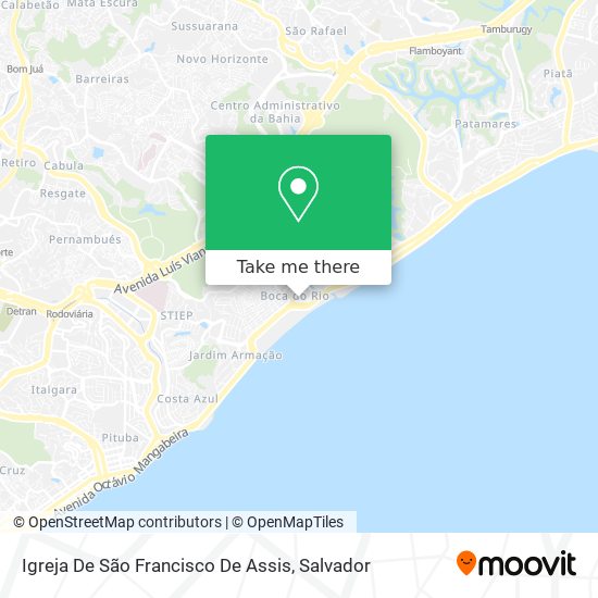 Igreja De São Francisco De Assis map