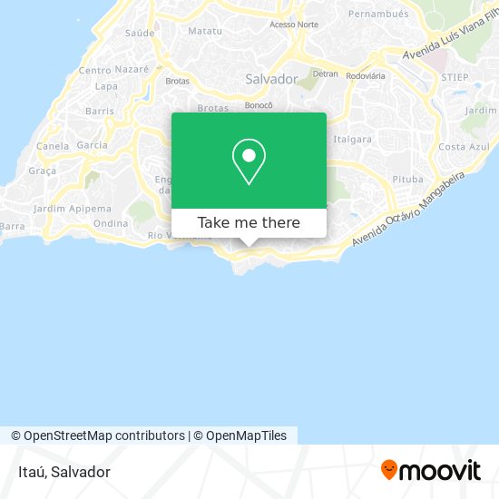 Mapa Itaú