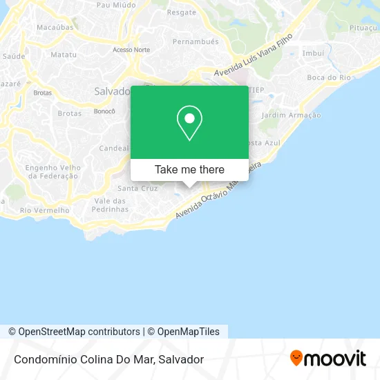 Condomínio Colina Do Mar map