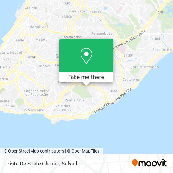 Pista De Skate Chorão map