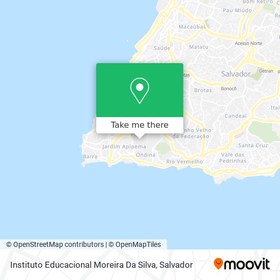 Instituto Educacional Moreira Da Silva map