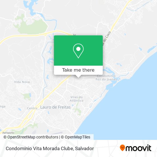 Mapa Condomínio Vita Morada Clube