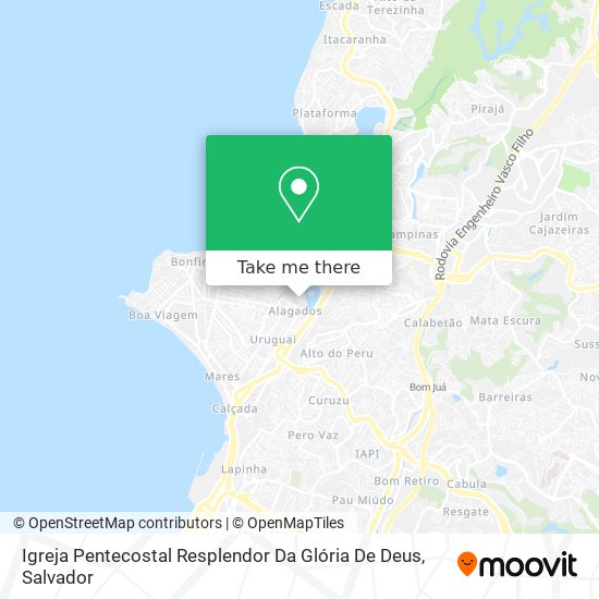 Igreja Pentecostal Resplendor Da Glória De Deus map